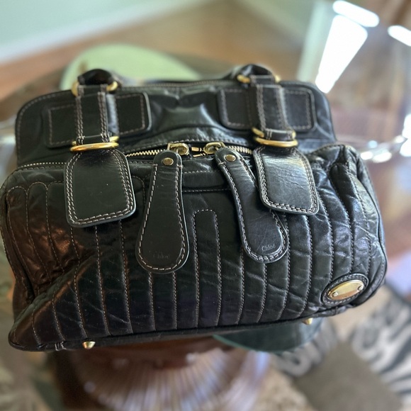 Chloe Handbags - Chloe Quilted Bay Satchel Top Handle Bag